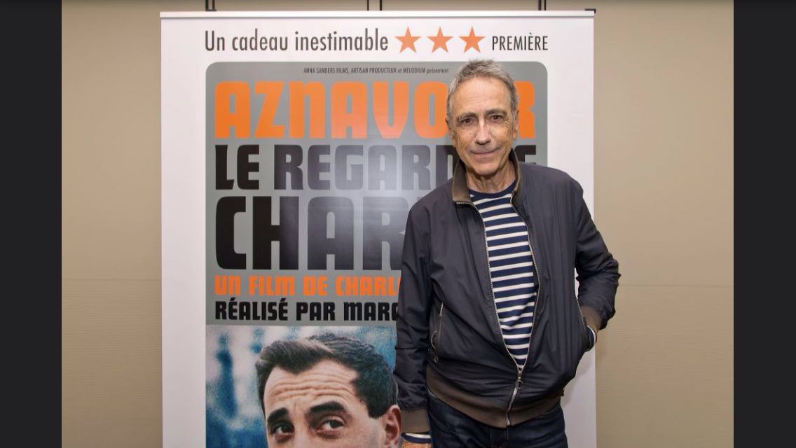 Alain Chamfort à l'avant-première de "Le Regard de Charles"