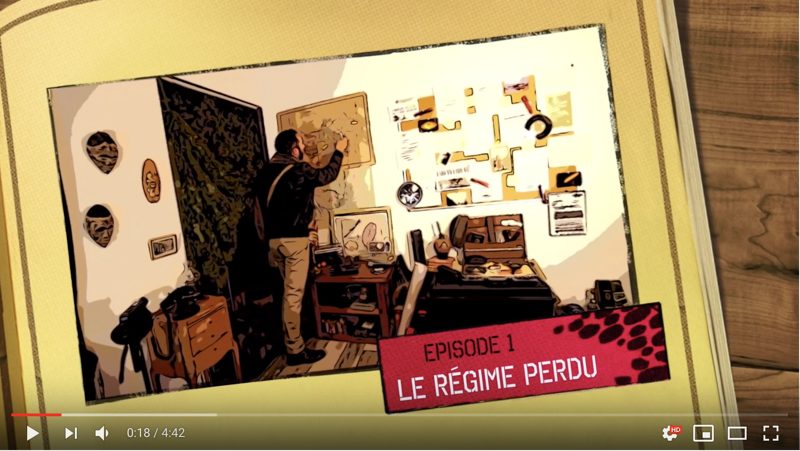 Pierre producteur série documentaire sur Youtube